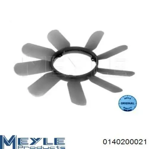 0140200021 Meyle вентилятор (крыльчатка радиатора охлаждения)