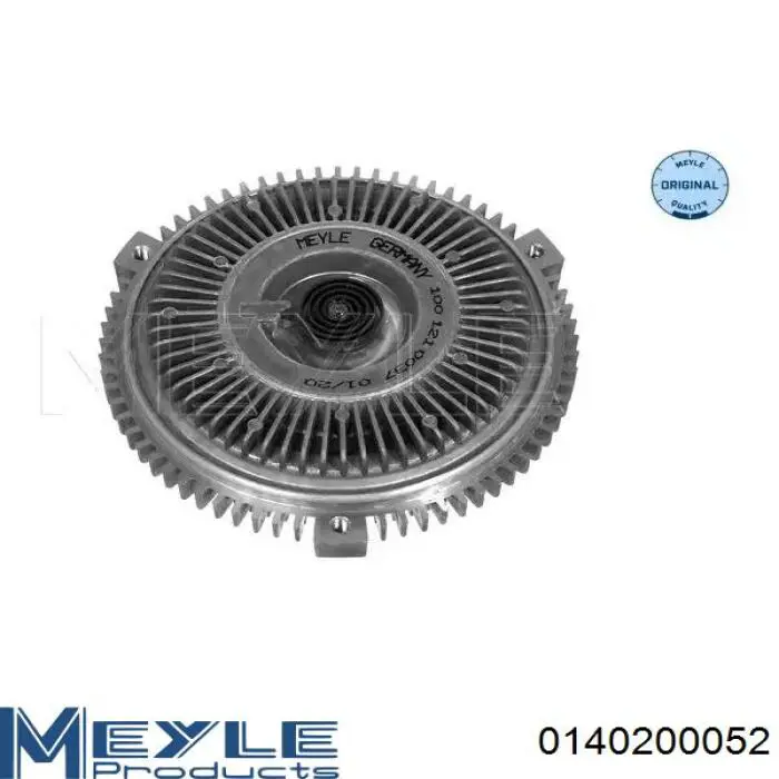 Вискомуфта вентилятора 0140200052 Meyle