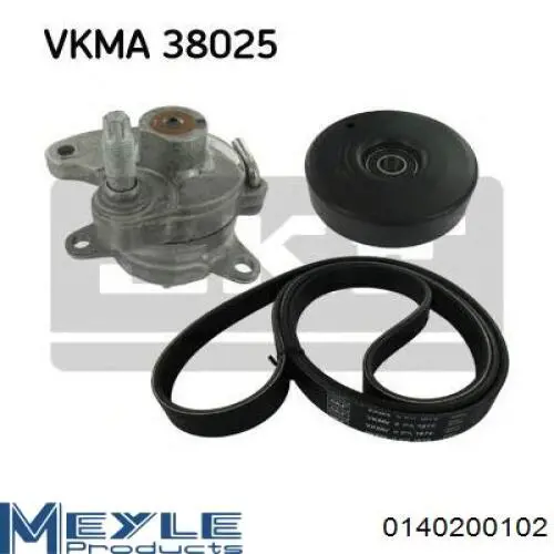 Купить 0140200102 Meyle Натяжной ролик
