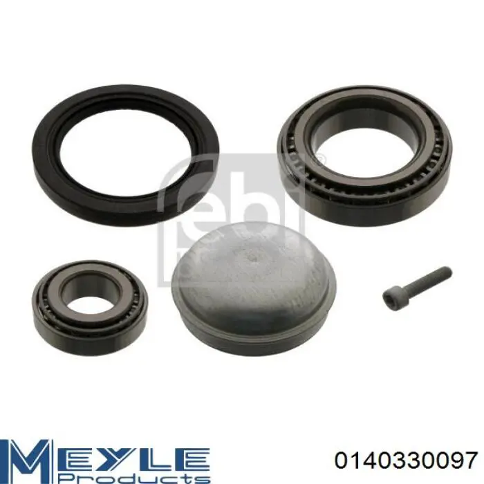 Ступичный подшипник передний Febest KIT211F