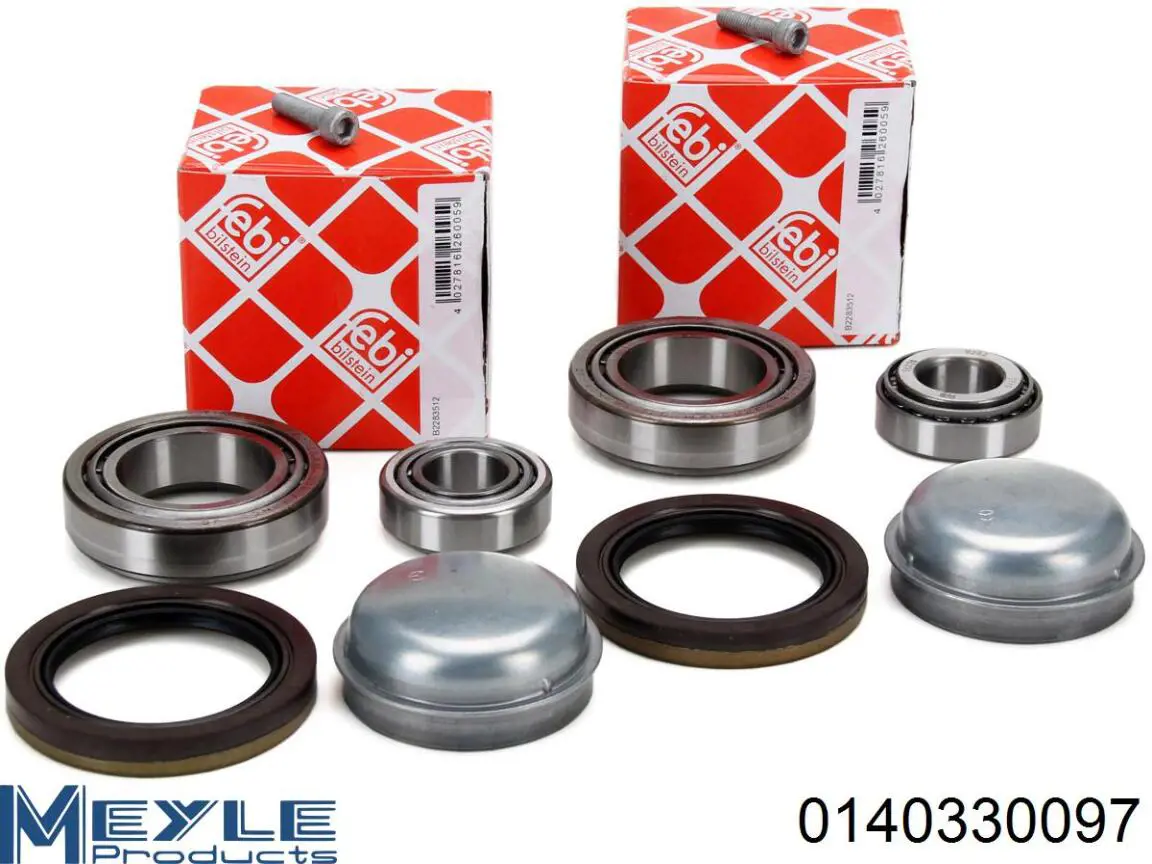 KIT211F Febest Подшипник ступицы передней