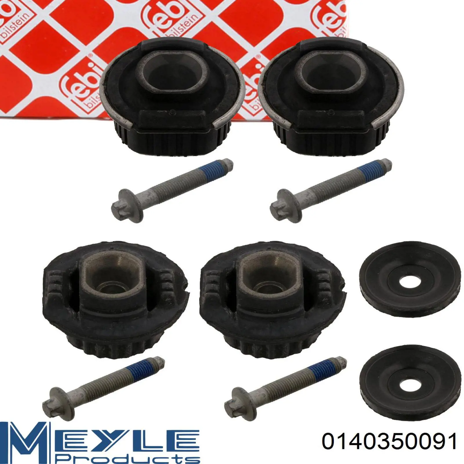Сайлентблок заднего подрамника Meyle 140350091 цена, от 24.59 USD