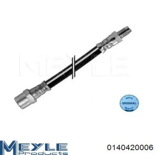 Шланг тормозной передний Meyle 0140420006