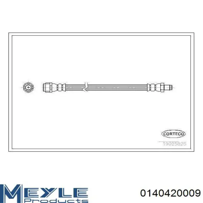 Тормозной шланг задний Starline HABG1223 цена, от 4.68 USD