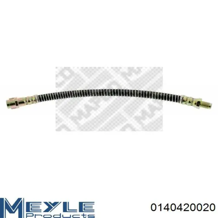 Tubo flexible de frenos trasero 0140420020 Meyle