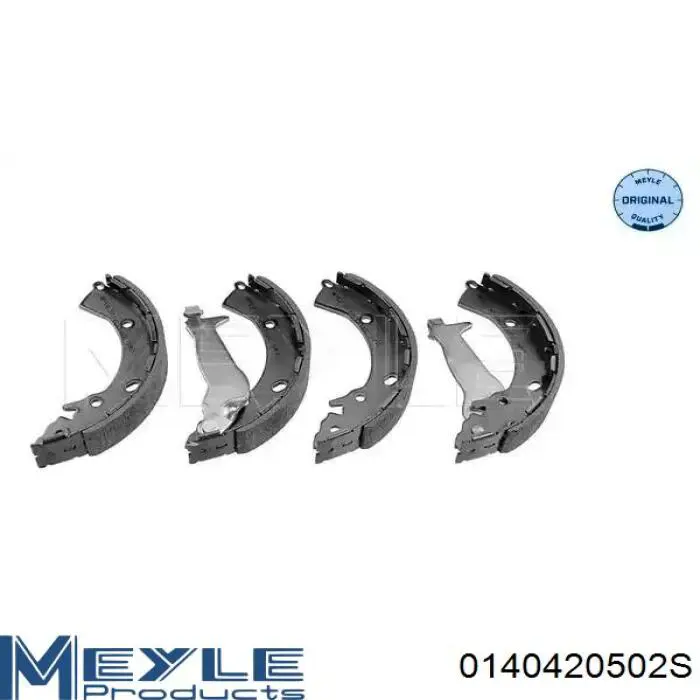 0140420502S Meyle Тормозные колодки ручника