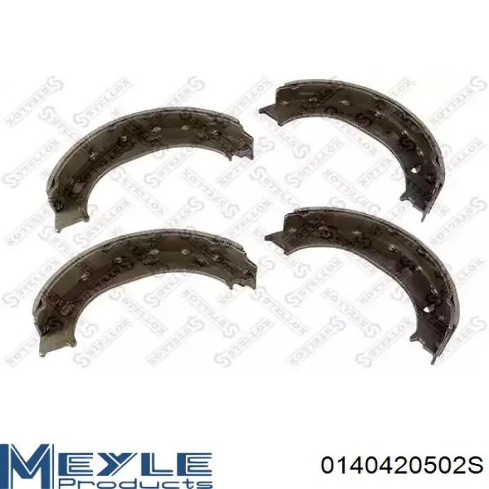 Тормозные колодки стояночного тормоза Meyle 0140420502S цена, от 25.52 USD
