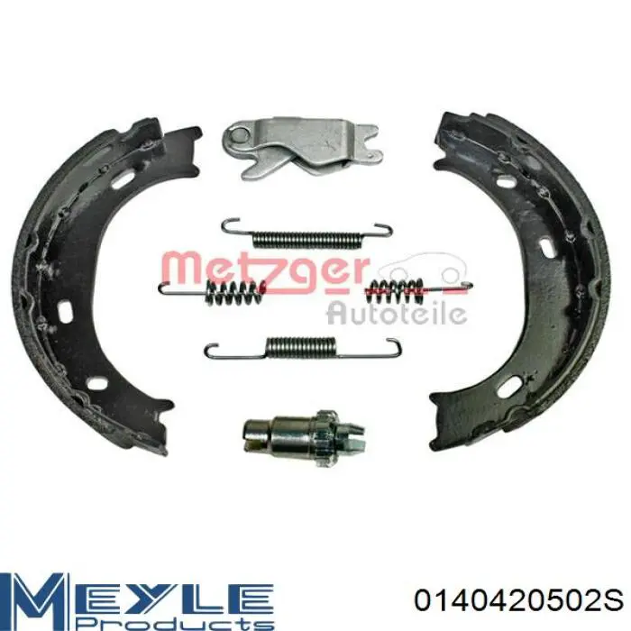 Купить A9014200320 Mercedes Колодки ручника/стояночного тормоза