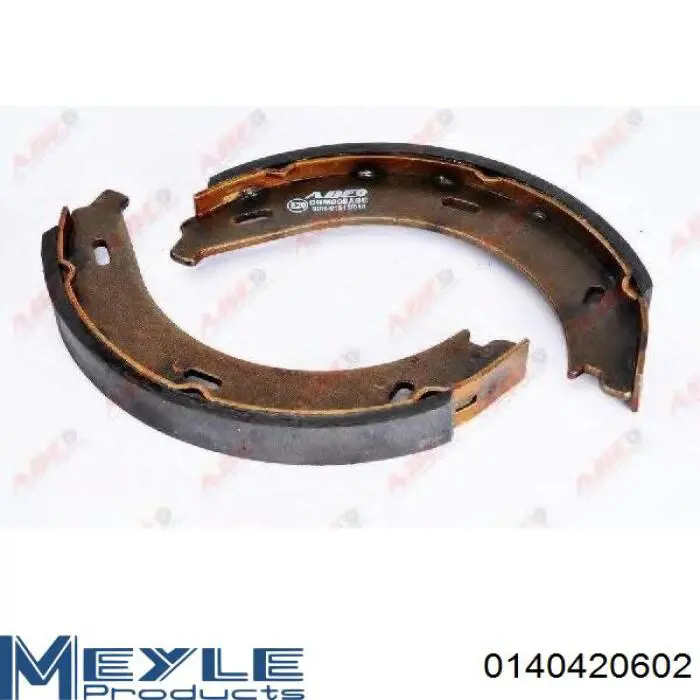 0140420602 Meyle Тормозные колодки ручника