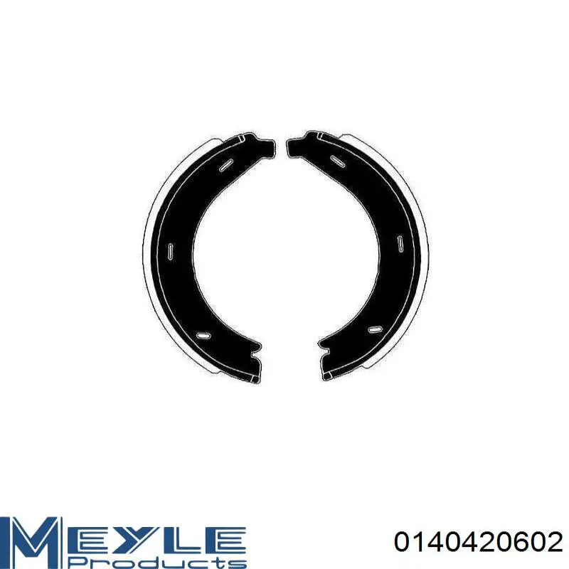 Колодки ручника 0140420602 Meyle