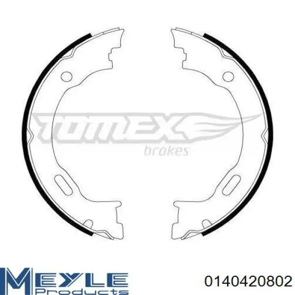 Тормозные колодки стояночного тормоза Bosch 986487609 цена, от 30.72 USD