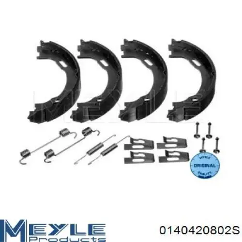Тормозные колодки стояночного тормоза Meyle 0140420802S цена, от 22.04 USD