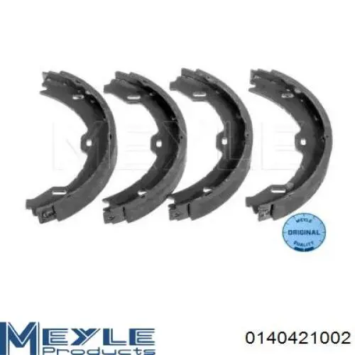 0140421002 Meyle Тормозные колодки ручника