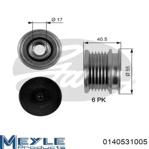 Инерционный шкив ZEN ZN5395 цена, от 26.80 USD