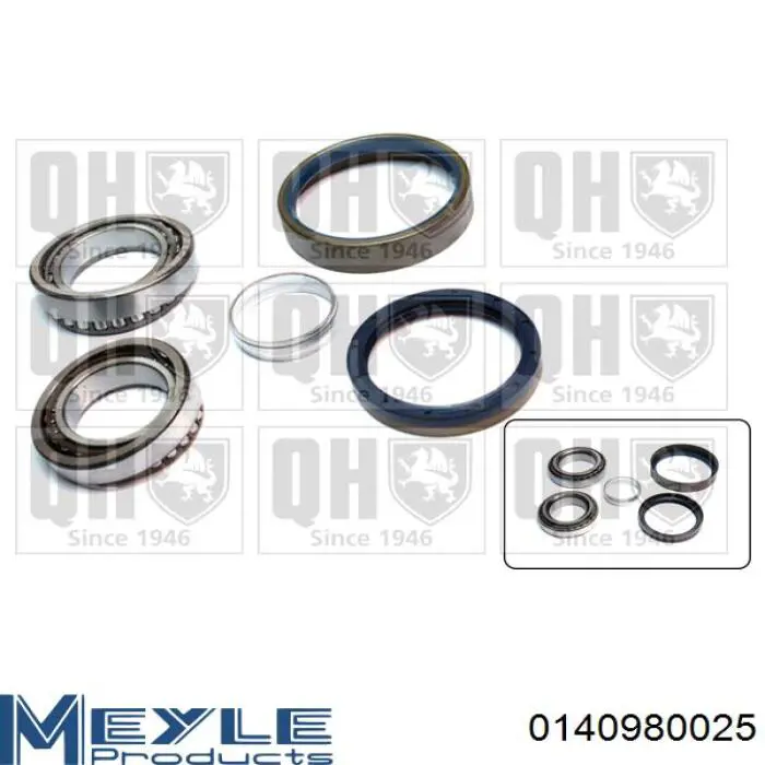 Подшипник ступицы колеса Meyle 0140980025 цена, от 12.21 USD