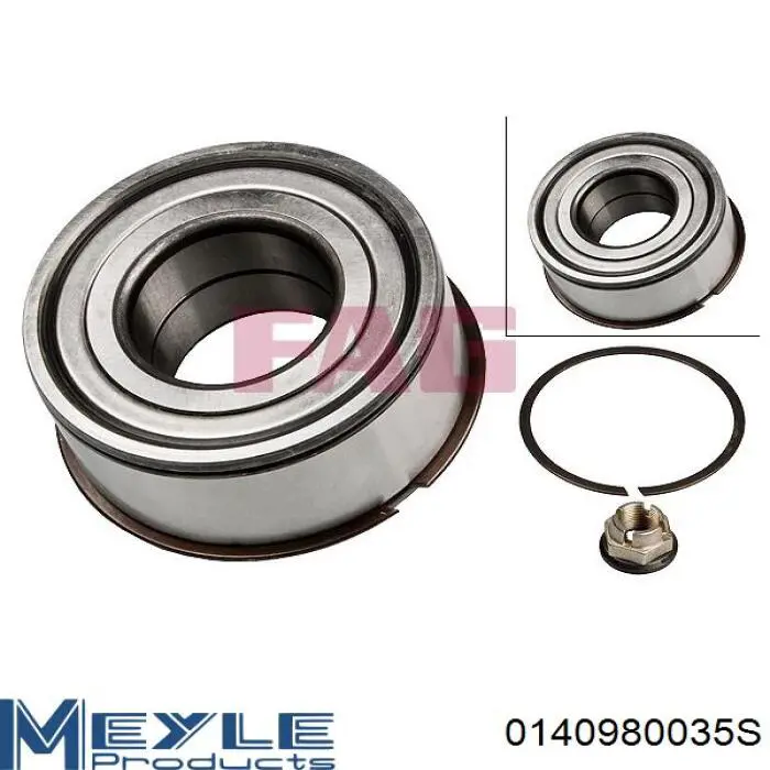 Ступичный подшипник передний Meyle 0140980035S