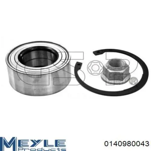 Подшипник ступицы передней/задней Meyle 0140980043
