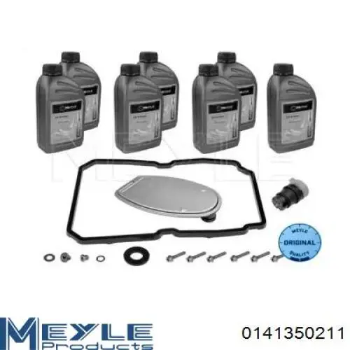 Filtro hidráulico, transmisión automática 0141350211 Meyle