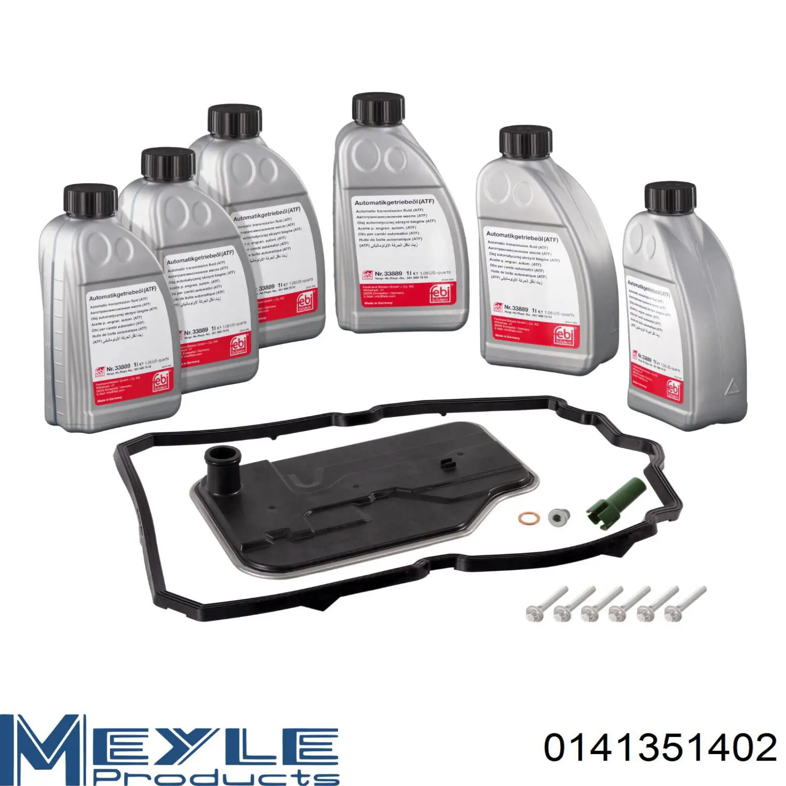 Kit de serviço para a substituição de óleo na Caixa Automática de Mudança para Mercedes ML/GLE (W164)