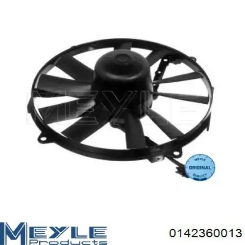 Вентилятор (крыльчатка) радиатора кондиционера Meyle 0142360013
