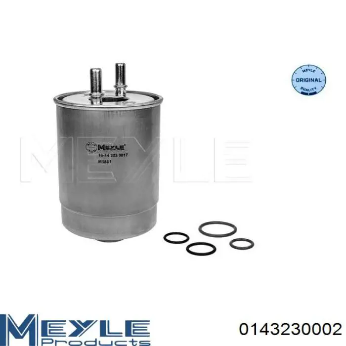 Топливный фильтр 0143230002 Meyle
