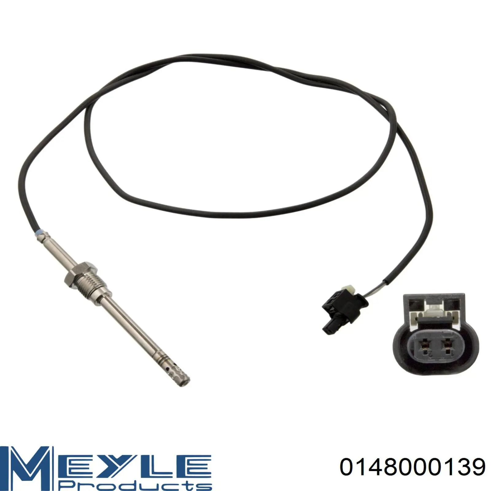 Sensor de temperatura, gas de escape, en catalizador 0148000139 Meyle