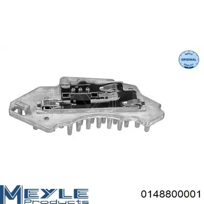 148800001 Meyle резистор (сопротивление вентилятора печки (отопителя салона))
