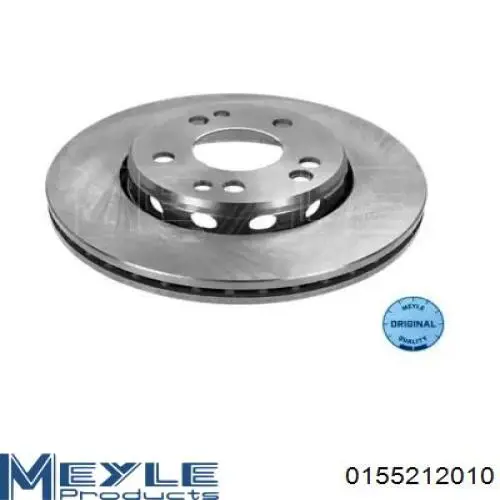 0155212010 Meyle диск тормозной передний