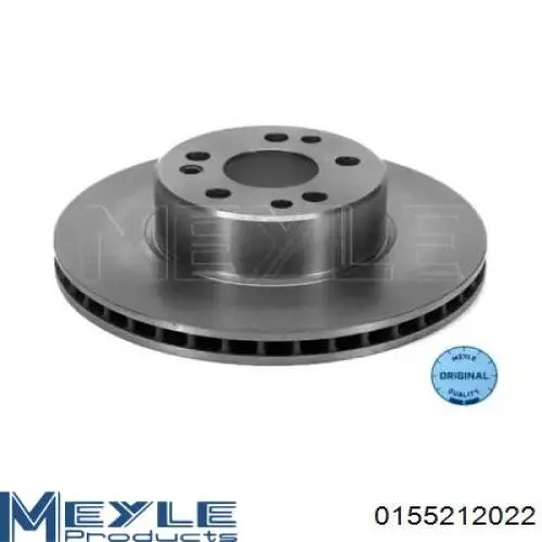 0155212022 Meyle диск тормозной передний