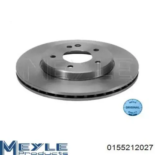 0155212027 Meyle диск тормозной передний