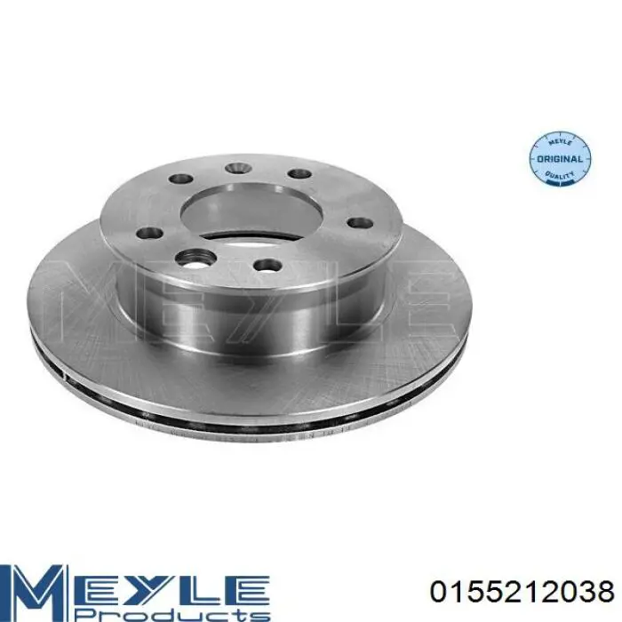 0155212038 Meyle диск тормозной передний