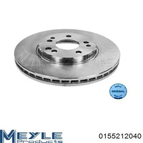 155212040 Meyle диск тормозной передний