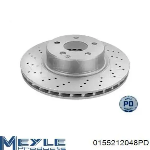 0155212048PD Meyle диск тормозной передний