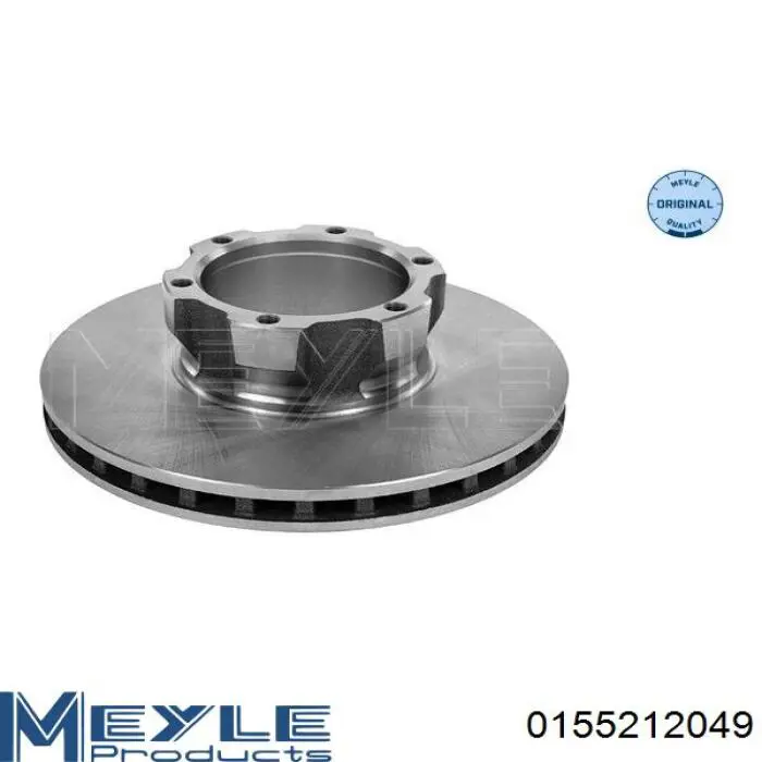 155212049 Meyle диск тормозной передний