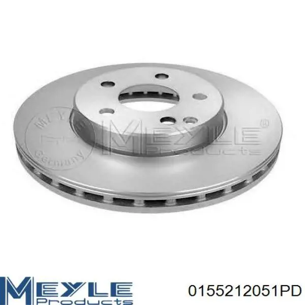 0155212051PD Meyle диск тормозной передний