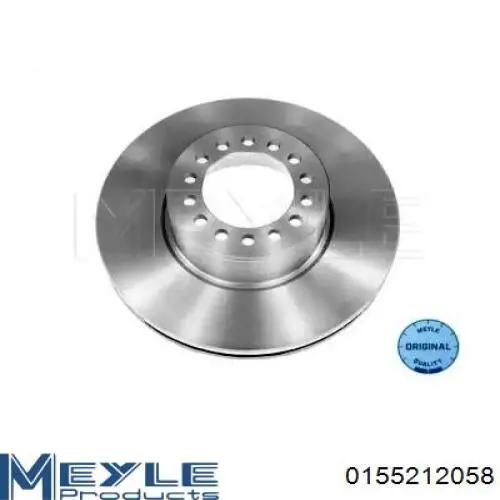 0155212058 Meyle диск тормозной передний