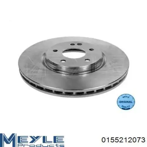 0155212073 Meyle диск тормозной передний
