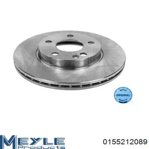 0155212089 Meyle диск тормозной передний