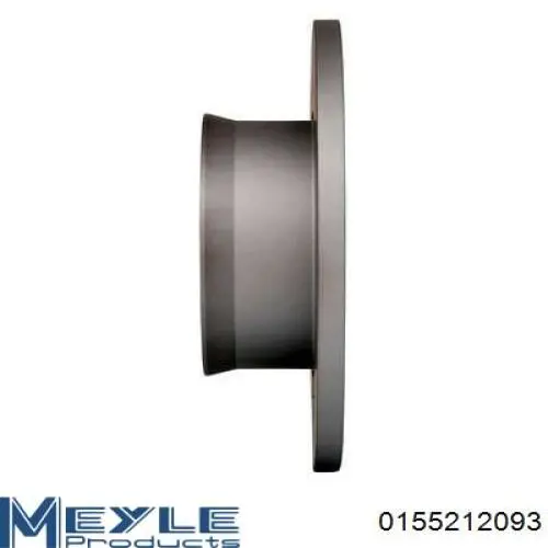 Передний тормозной диск Meyle 0155212093