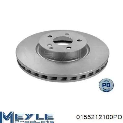 0155212100PD Meyle диск тормозной передний