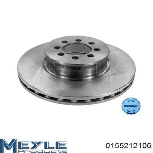 155212106 Meyle диск тормозной передний