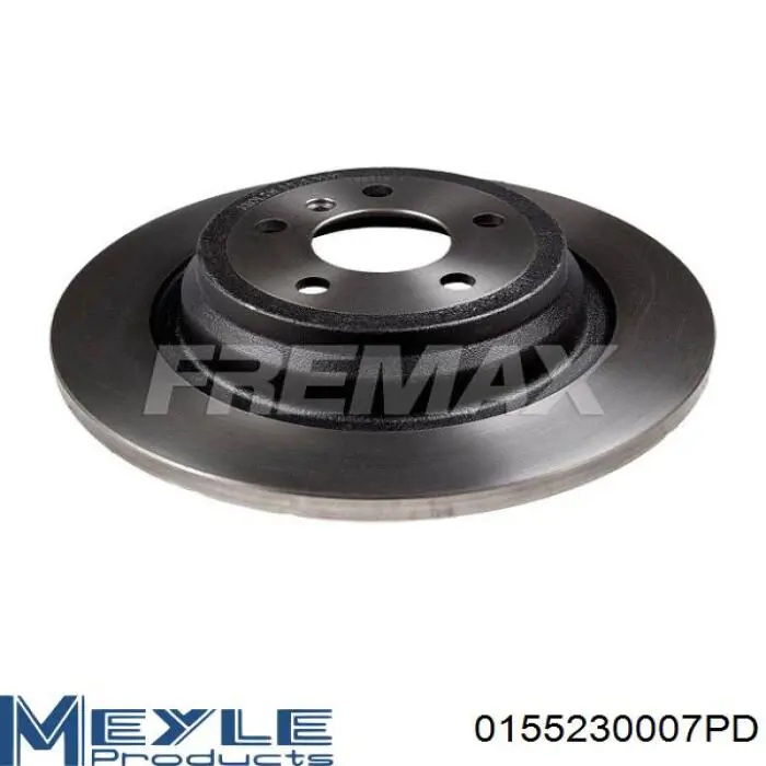 Disco do freio traseiro A166423050090 Mercedes