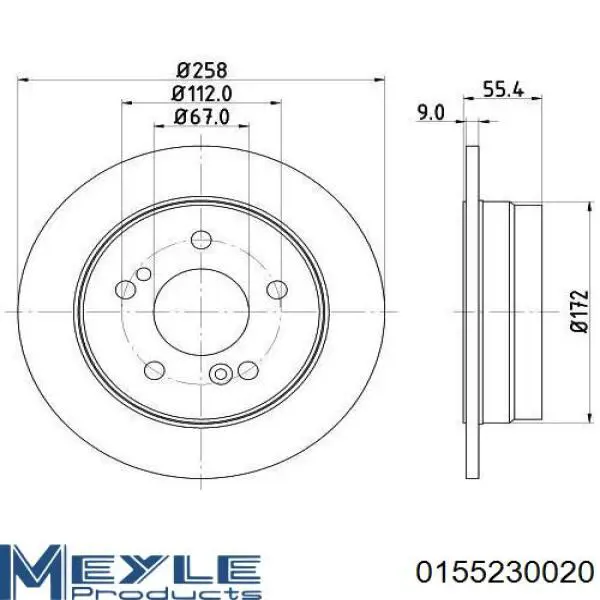 Тормозные диски 8473821 Brembo