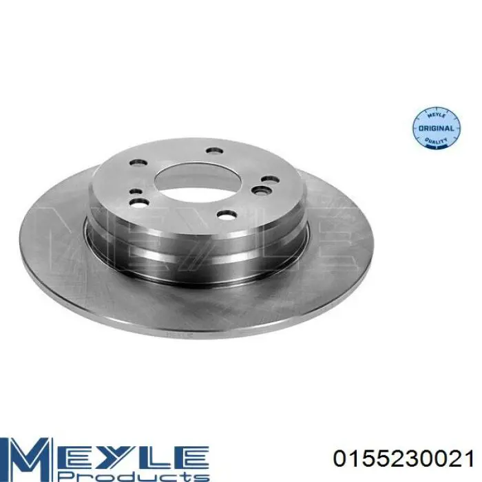 155232012 Meyle диск тормозной задний
