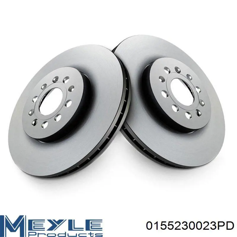 Тормозные диски 0155230023PD Meyle