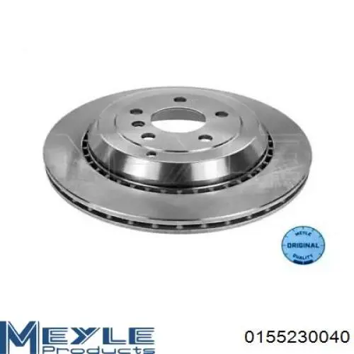 155232098 Meyle диск тормозной задний