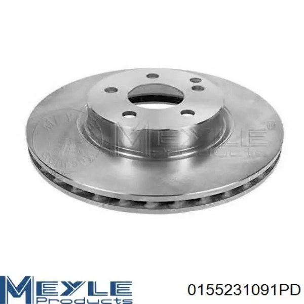 Задний тормозной диск Meyle 0155231091PD цена, от 40.85 USD