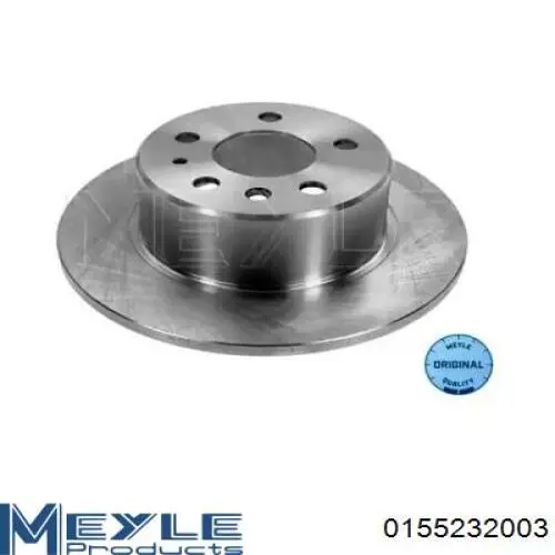 0155232003 Meyle диск тормозной задний