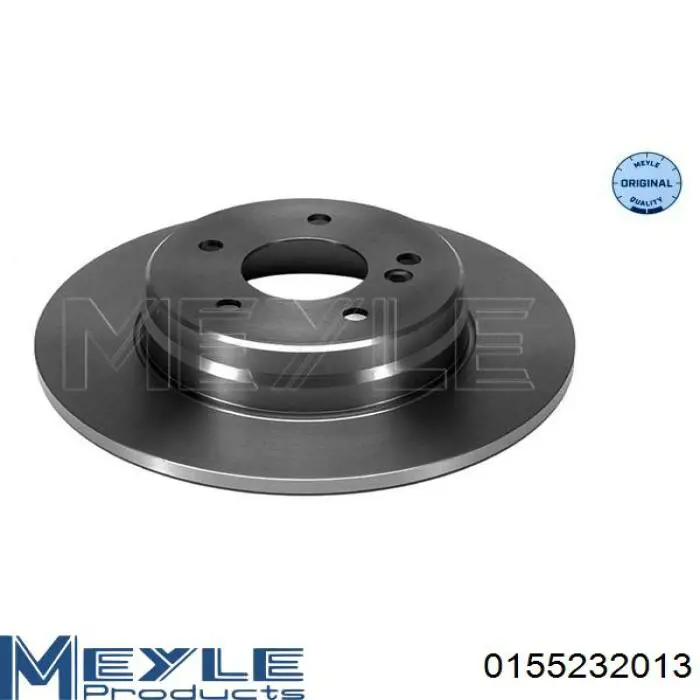 0155232013 Meyle диск тормозной задний