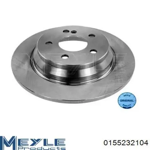 155232104 Meyle диск тормозной задний